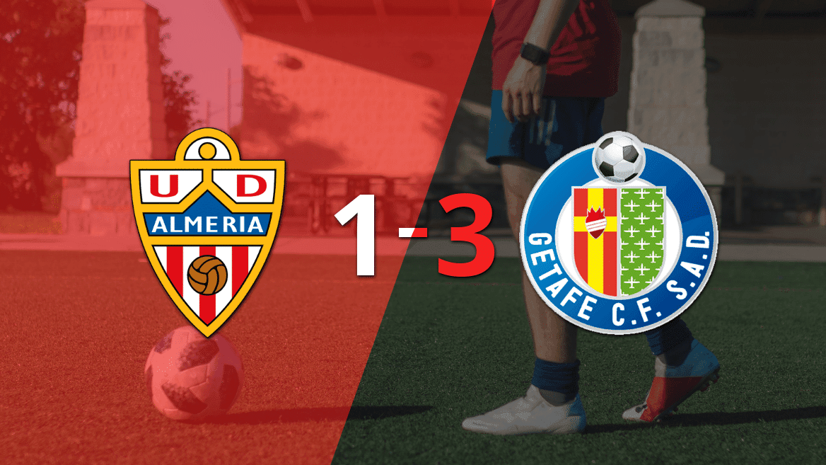 Con dos goles de Mason Greenwood, Getafe venció a Almería