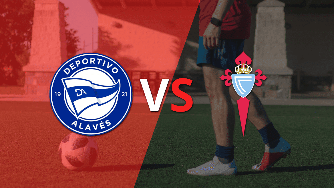 Sin goles se van al entretiempo Celta y Alavés