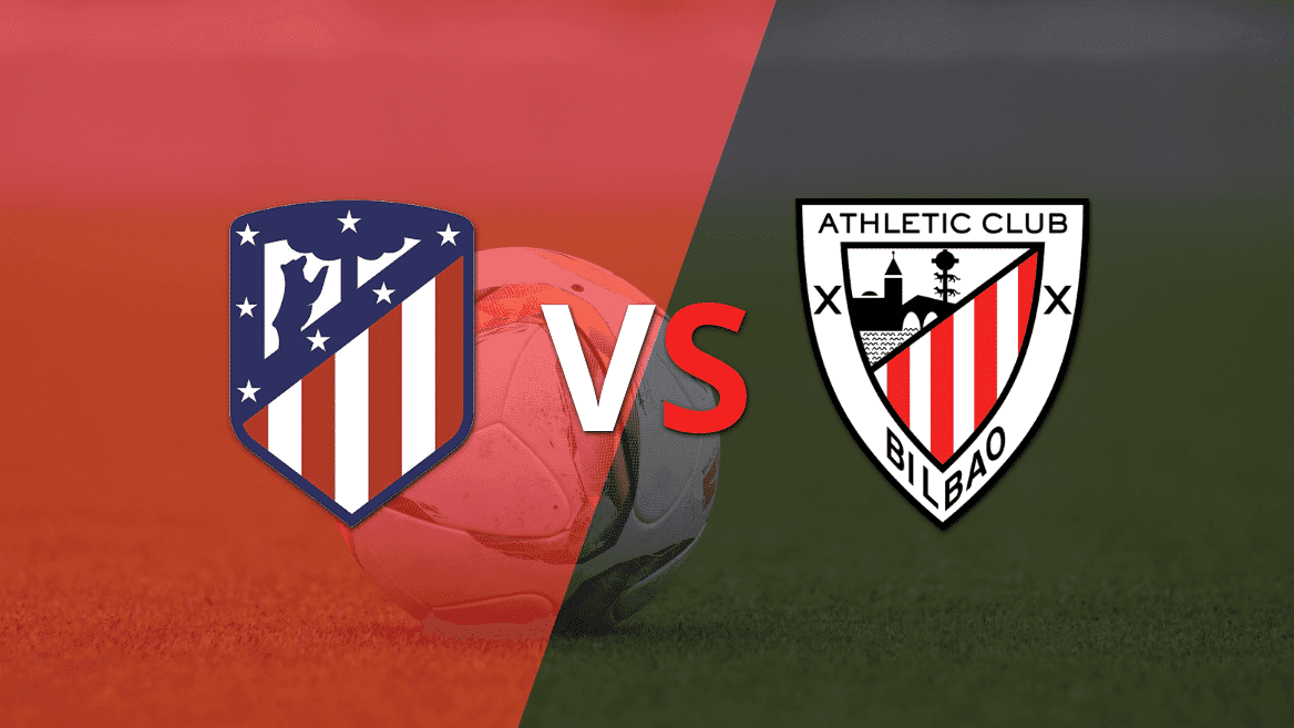 Comienza el segundo tiempo del empate entre Atlético de Madrid y Athletic Bilbao