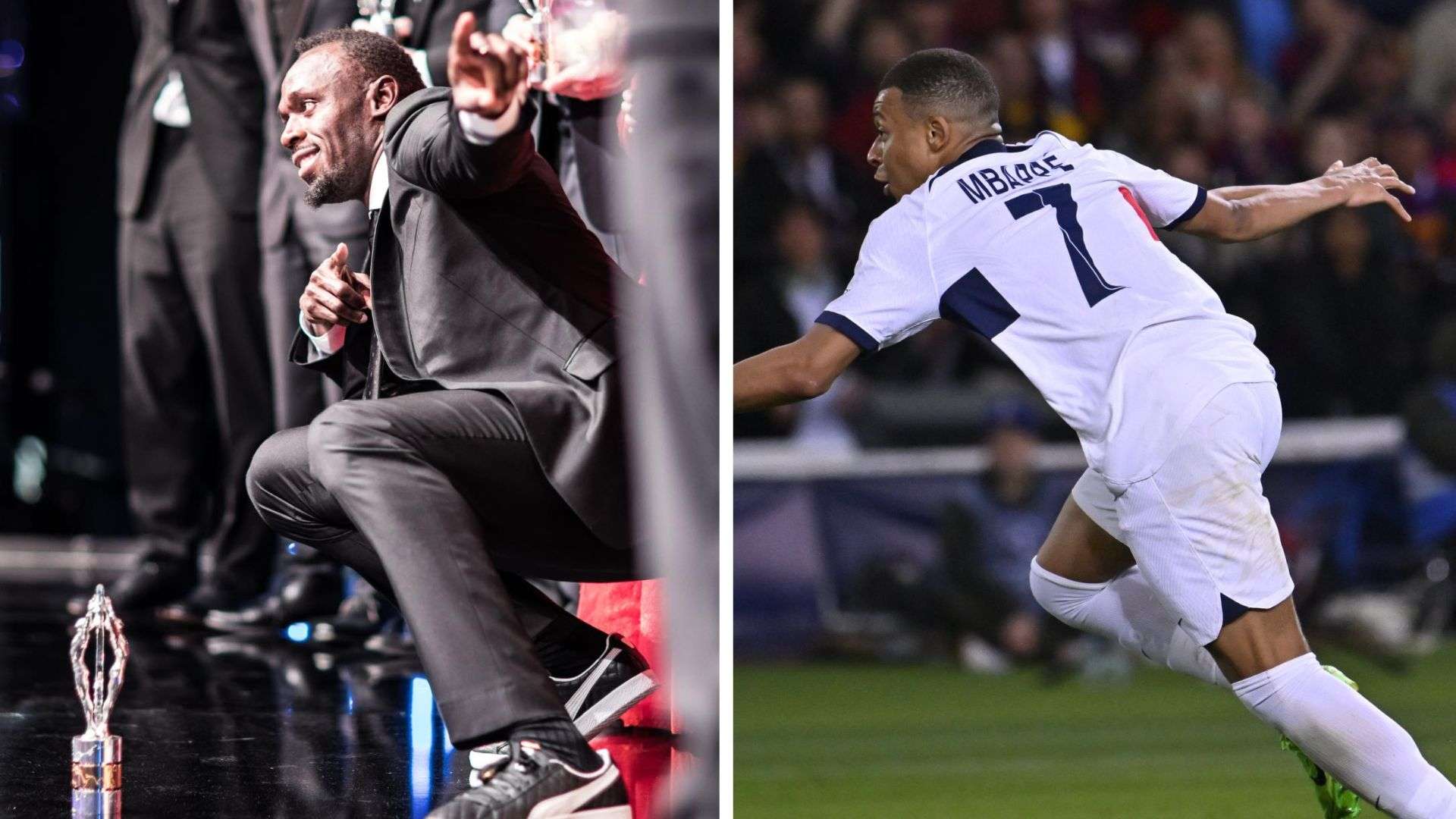 Usain Bolt - Mbappé