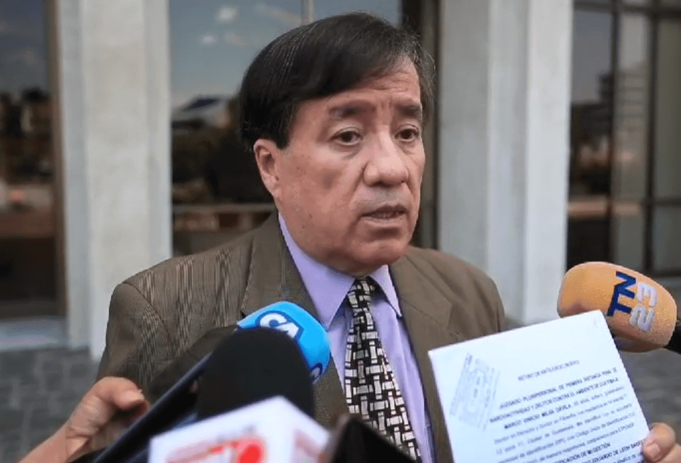 Marco Vinicio Mejía - retiro ante juicio Gobernador