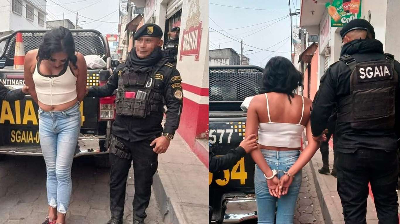 hombre capturado en Quetzaltenango