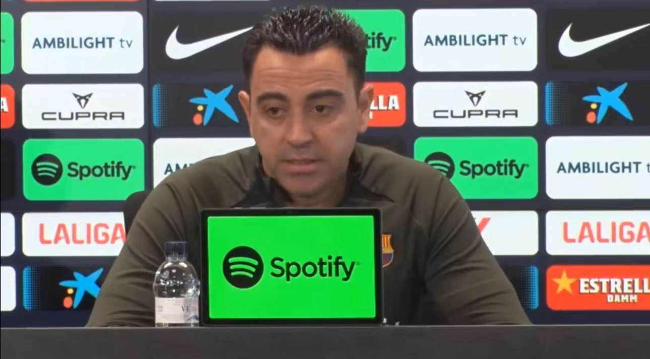 Xavi sobre rendimiento del barcelona
