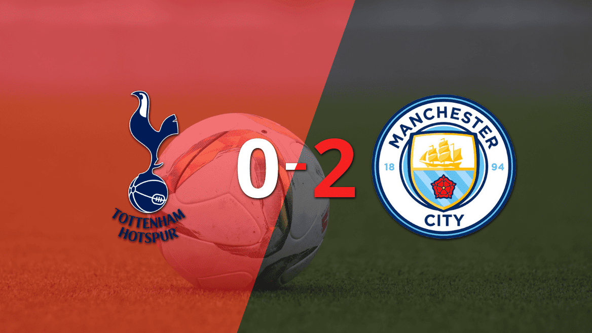 Erling Haaland sentenció el triunfo de Manchester City ante Tottenham con doblete