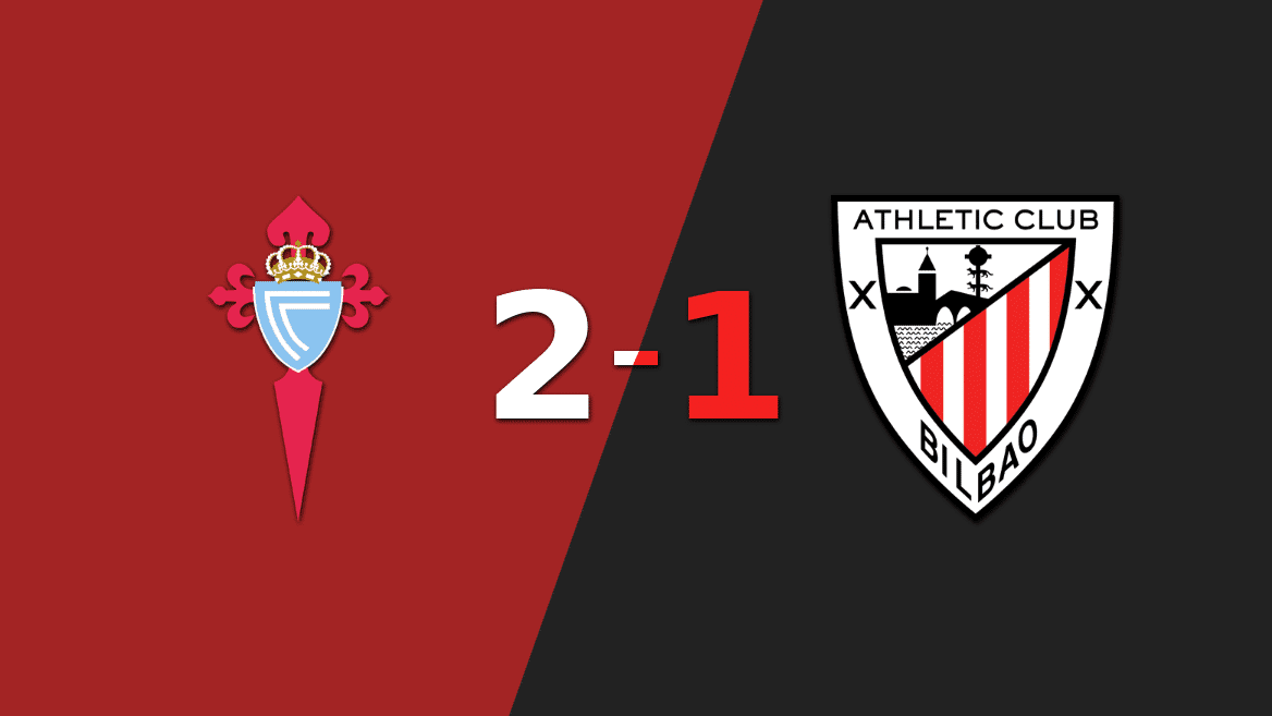 Celta logra remontada y gana 2-1 a Athletic Bilbao