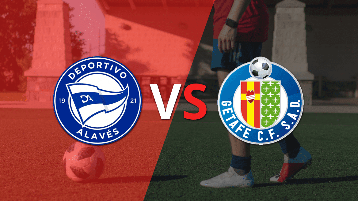 Alavés arranca la etapa complementaria con ventaja frente a Getafe