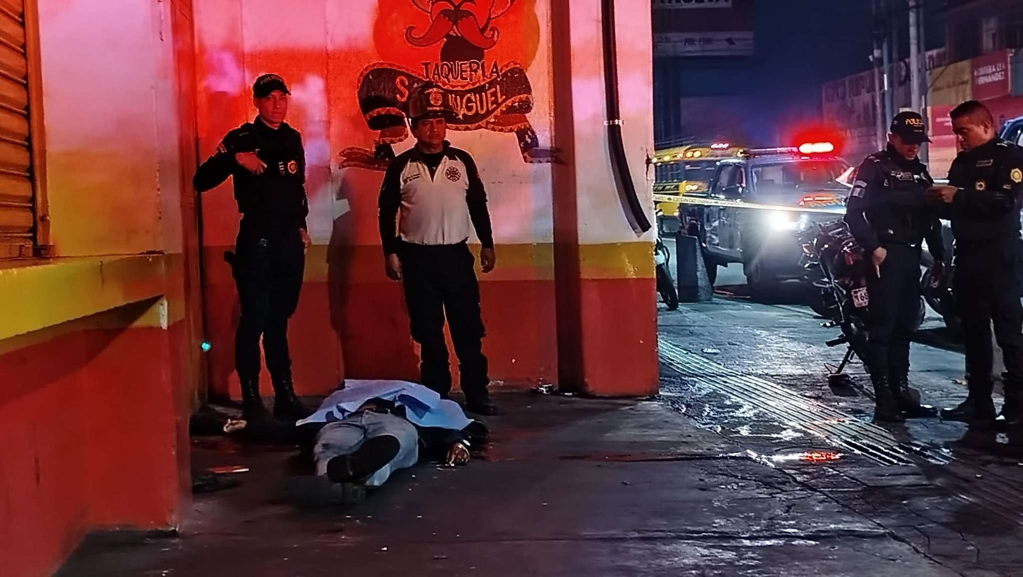 Desconocidos disparan contra agente de seguridad en Villa Nueva