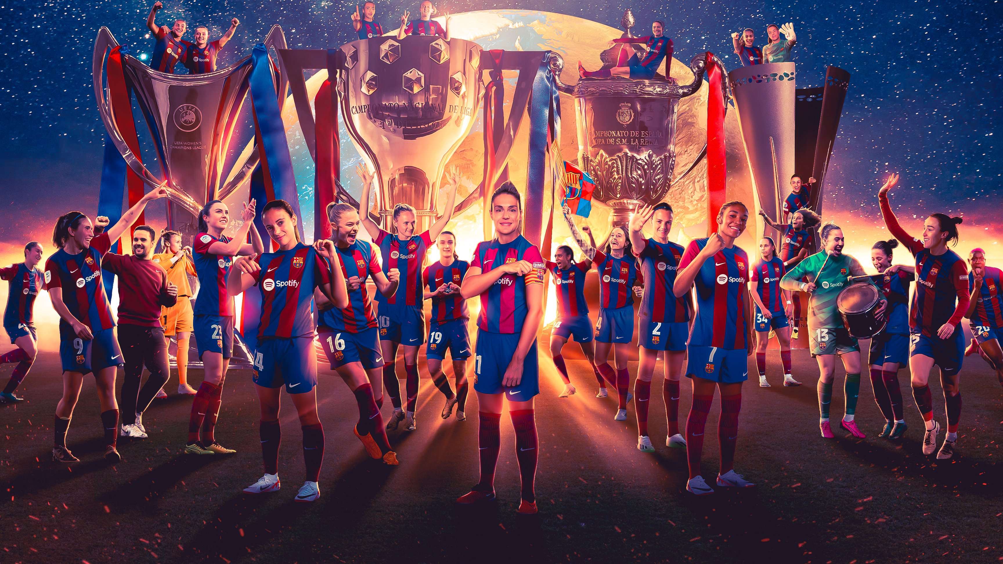 Barcelona Femenil logra el título de la Champions League