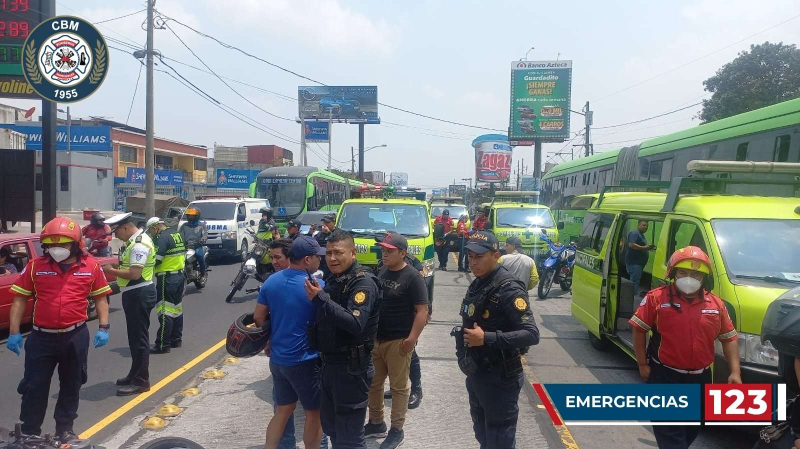 Ataque armado en la Calzada Aguilar Batres deja una persona muerta