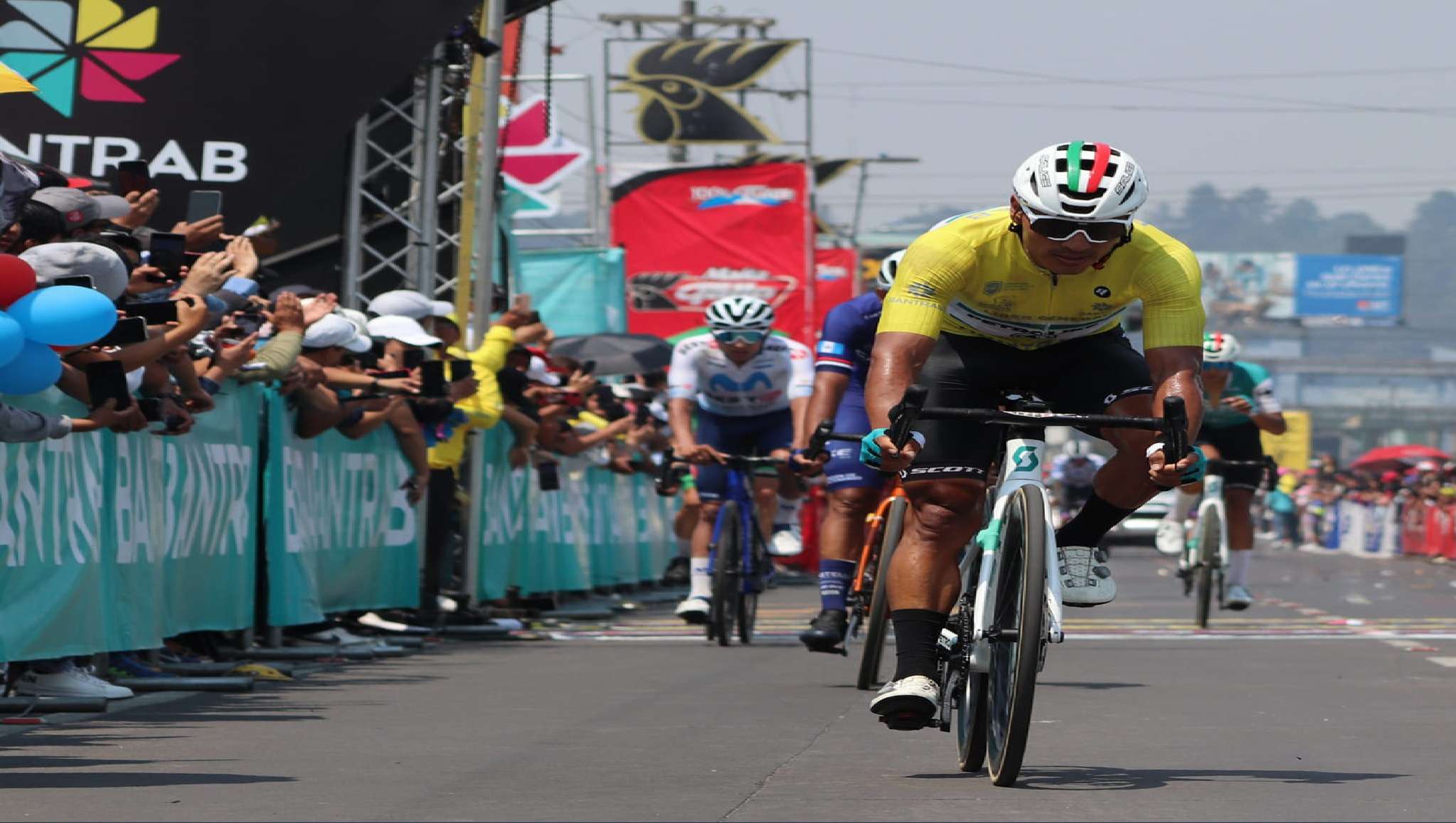 Jhonatan Caicedo del Petrolike, Campeón de la Tercera Vuelta Bantrab