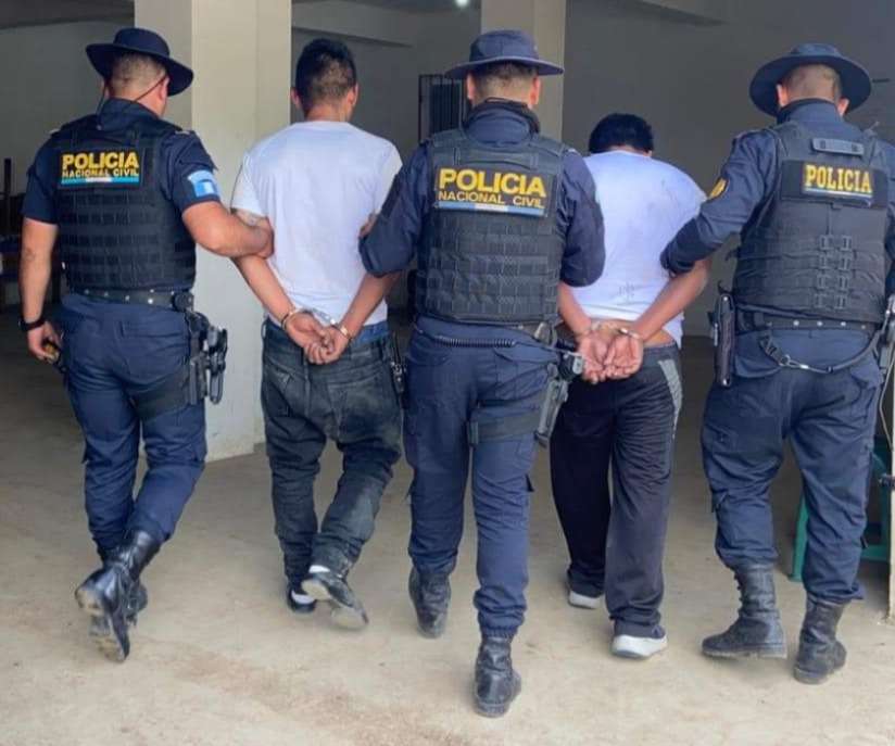 Capturan a integrantes de la banda "Los Ingenieros" por asaltos en Huehuetenango