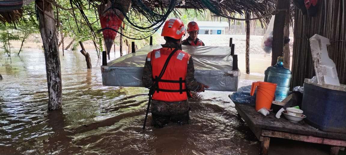 ÚLTIMA HORA | Inundación súbita afecta aldea La Barrona en Moyuta, Jutiapa