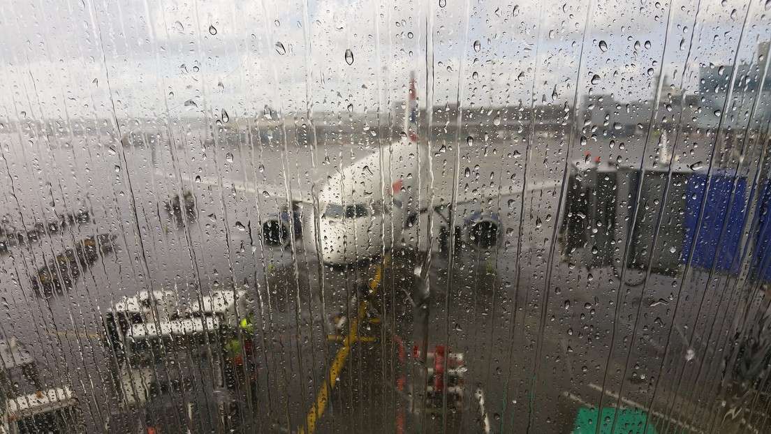 lluvias avión