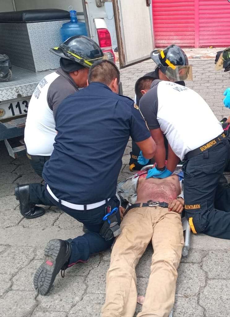 ÚLTIMA HORA | Joven electrocutado en Chimaltenango sufre trauma craneal y quemaduras severas