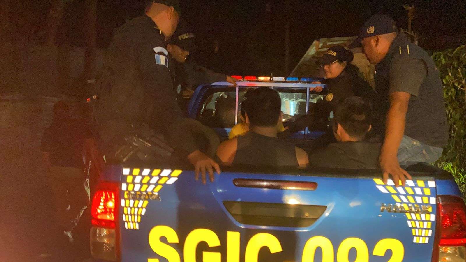 Fuerzas de seguridad logran captura de ocho sospechosos de narcomenudeo en Malacatán