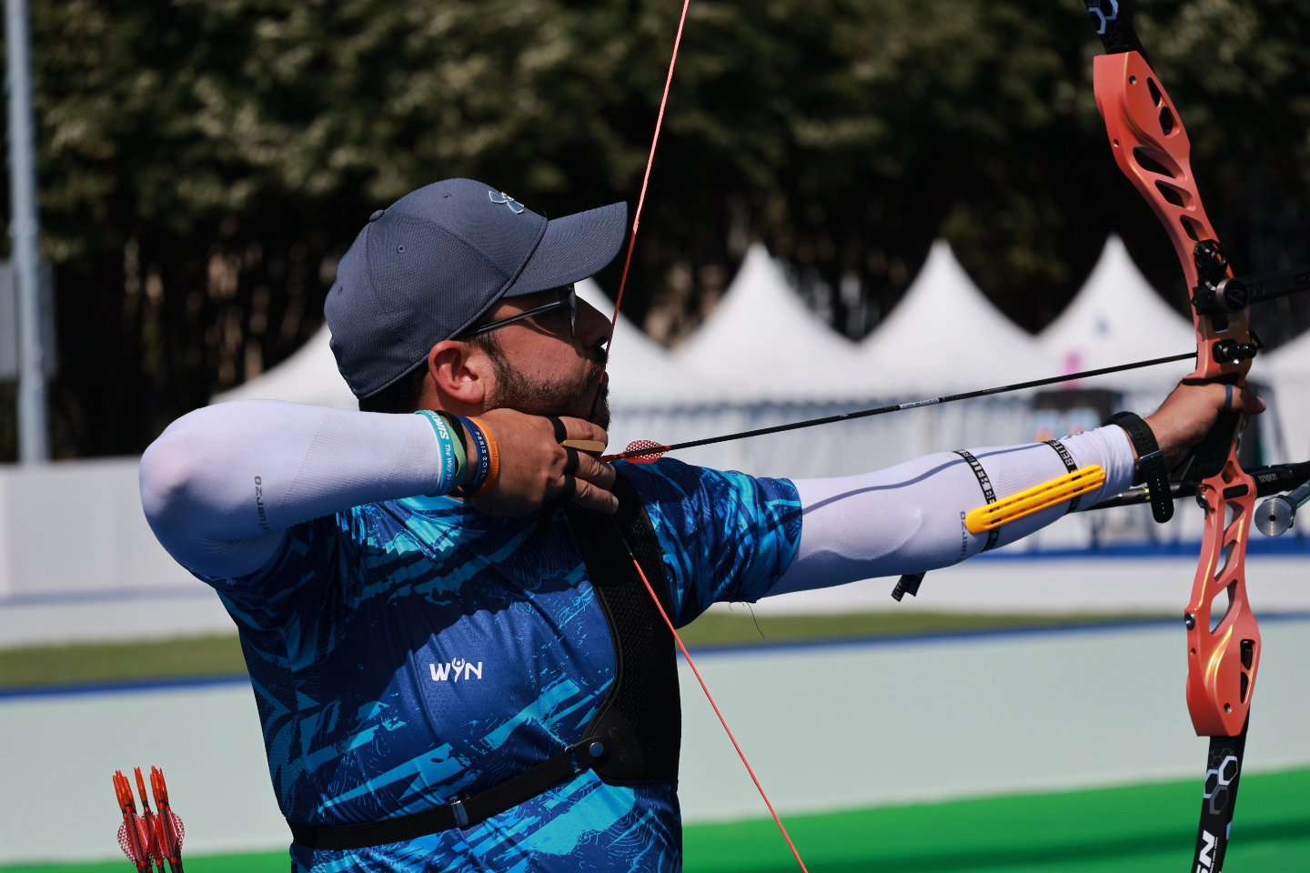 Juan Diego Blas debuta con éxito en paratiro con arco en los Juegos Paralímpicos París 2024