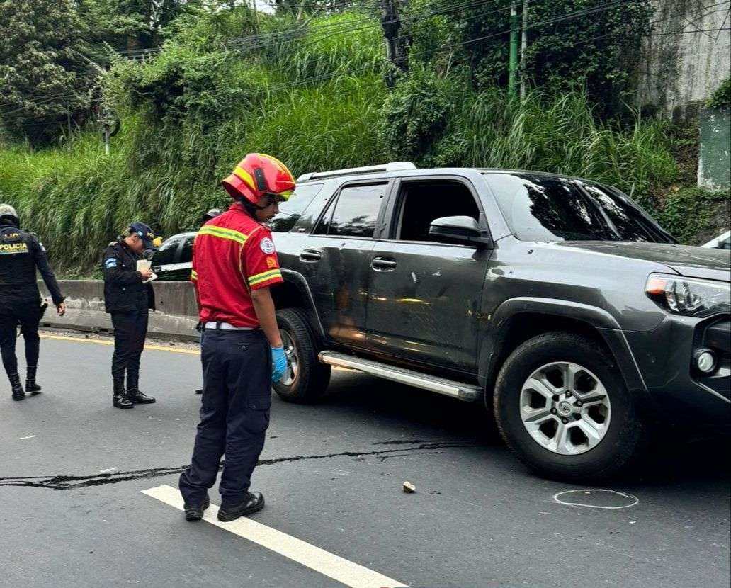 ÚLTIMA HORA | Tráfico detenido en Carretera a El Salvador por ataque armado en zona 15