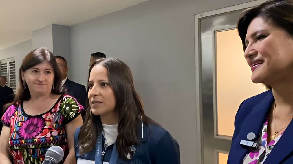 EN VIDEO | Primeras palabras de Adriana Ruano al arribar a Guatemala