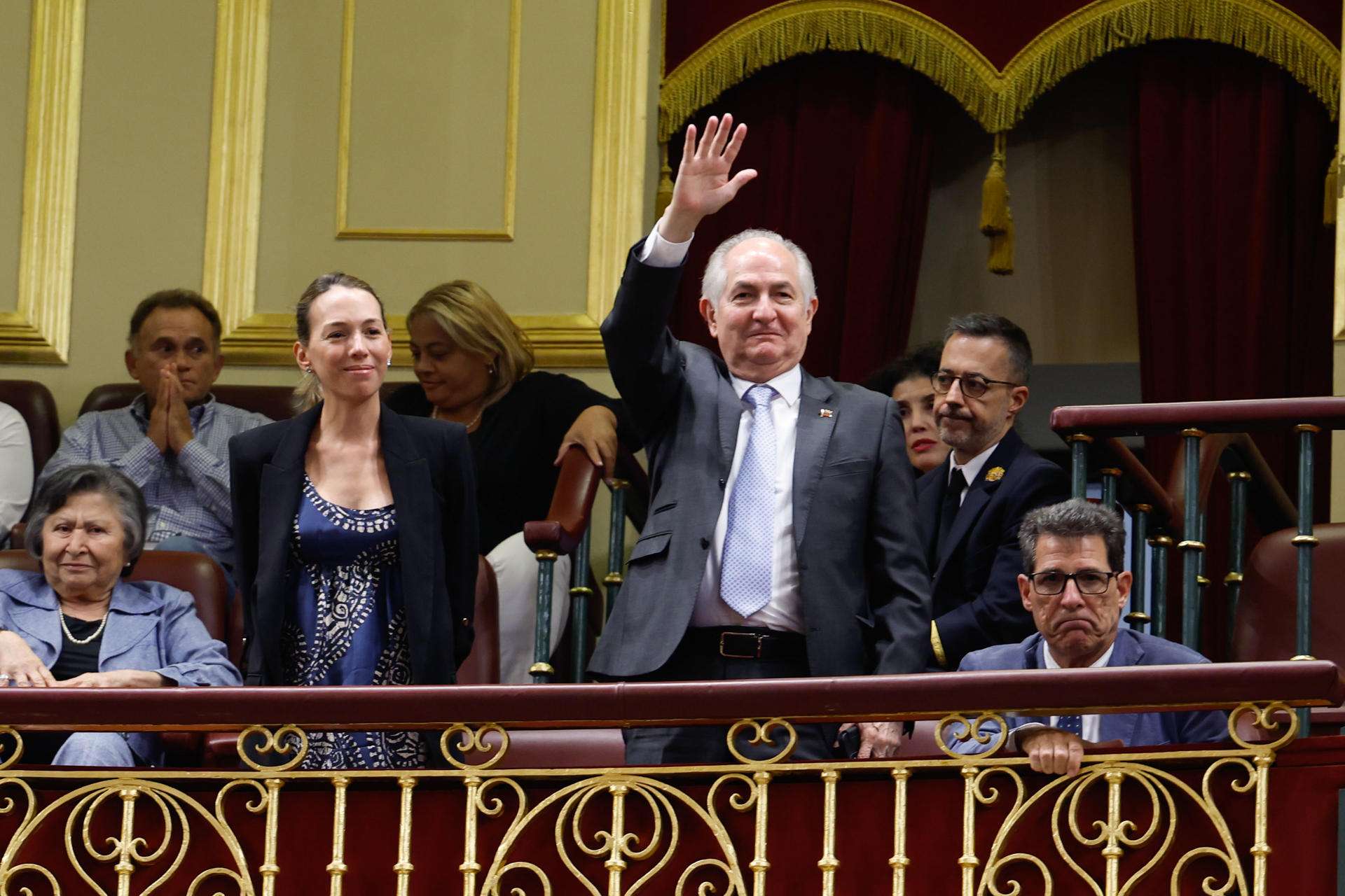 La hija de Edmundo González acude al debate sobre Venezuela del Congreso español