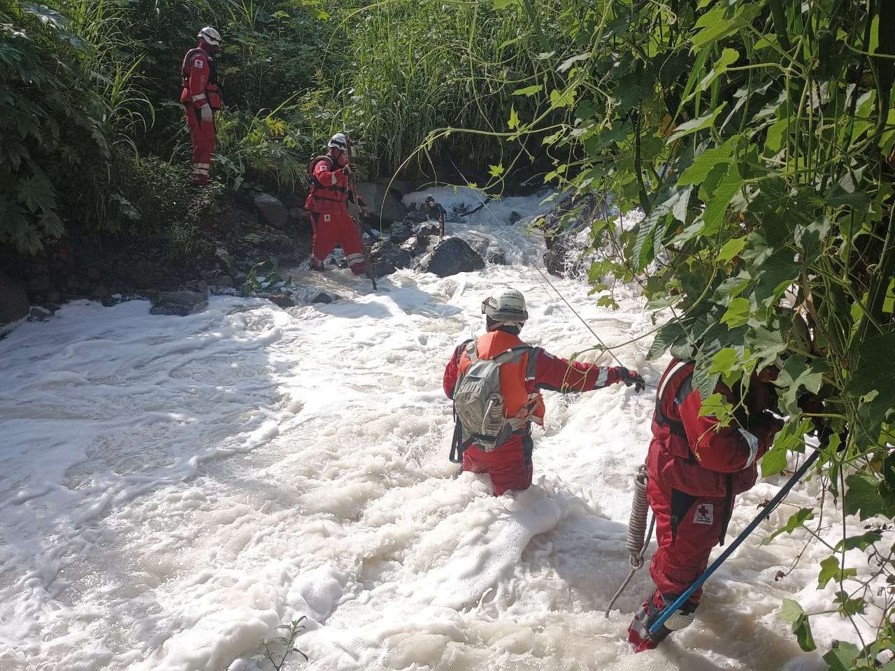 Hallan cuerpo de menor arrastrado por el río Las Vacas tras 72 horas de búsqueda