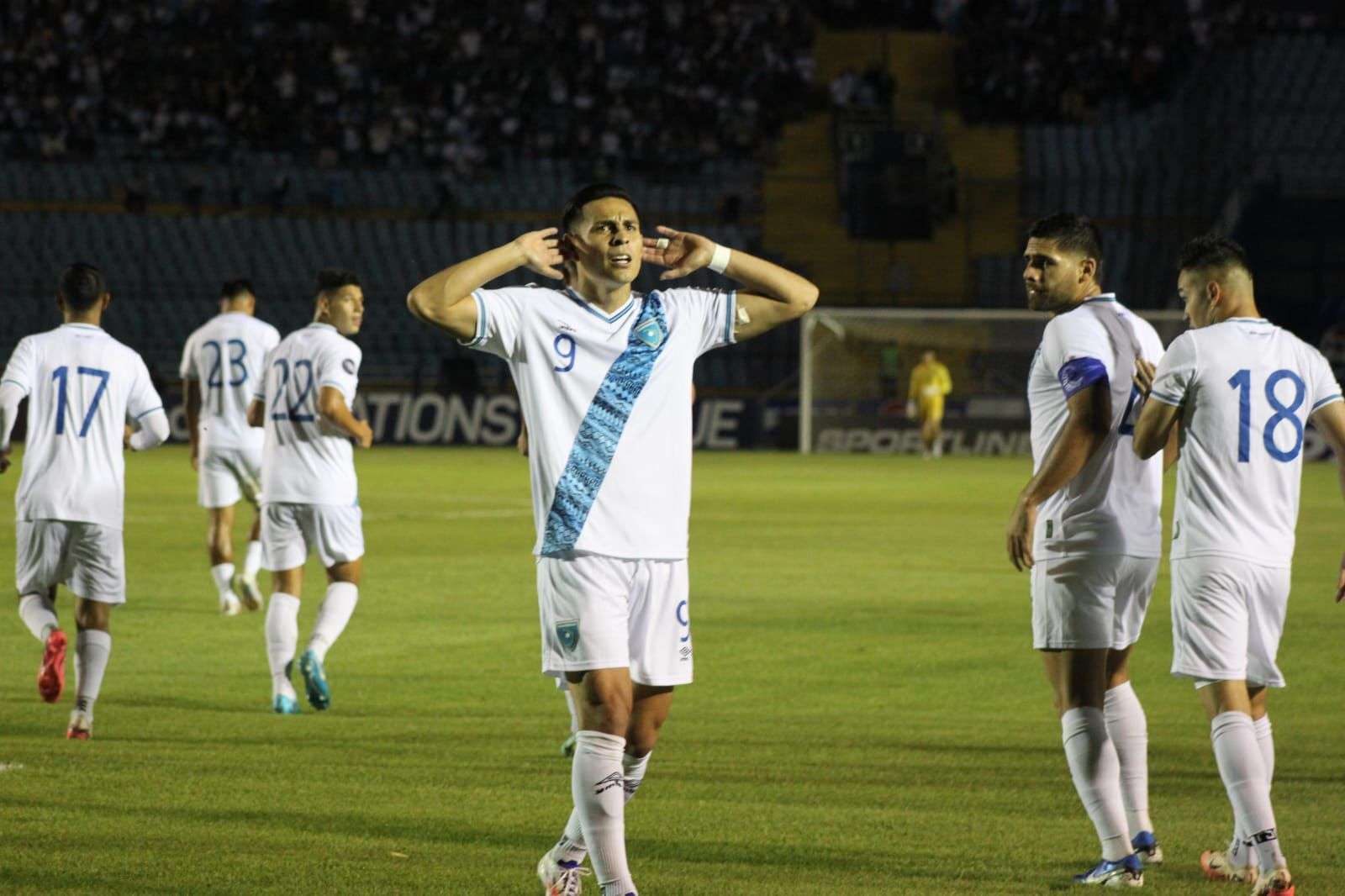 #GuateXLaRed: Rubín se mete en el top 10 de goleadores históricos de la Selección