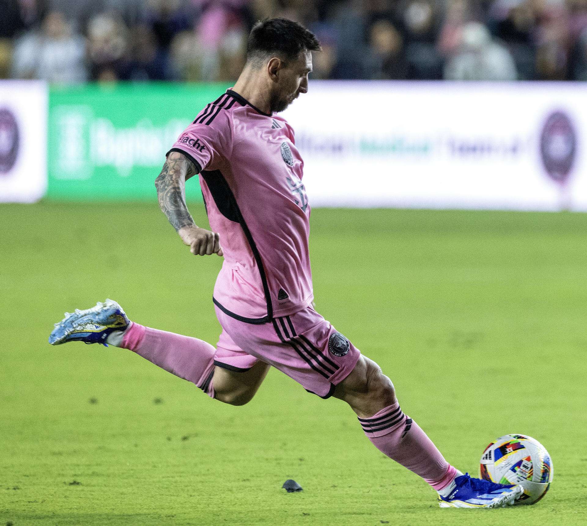 Messi, mejor jugador de la jornada 32 en la MLS en el primer partido tras su lesión