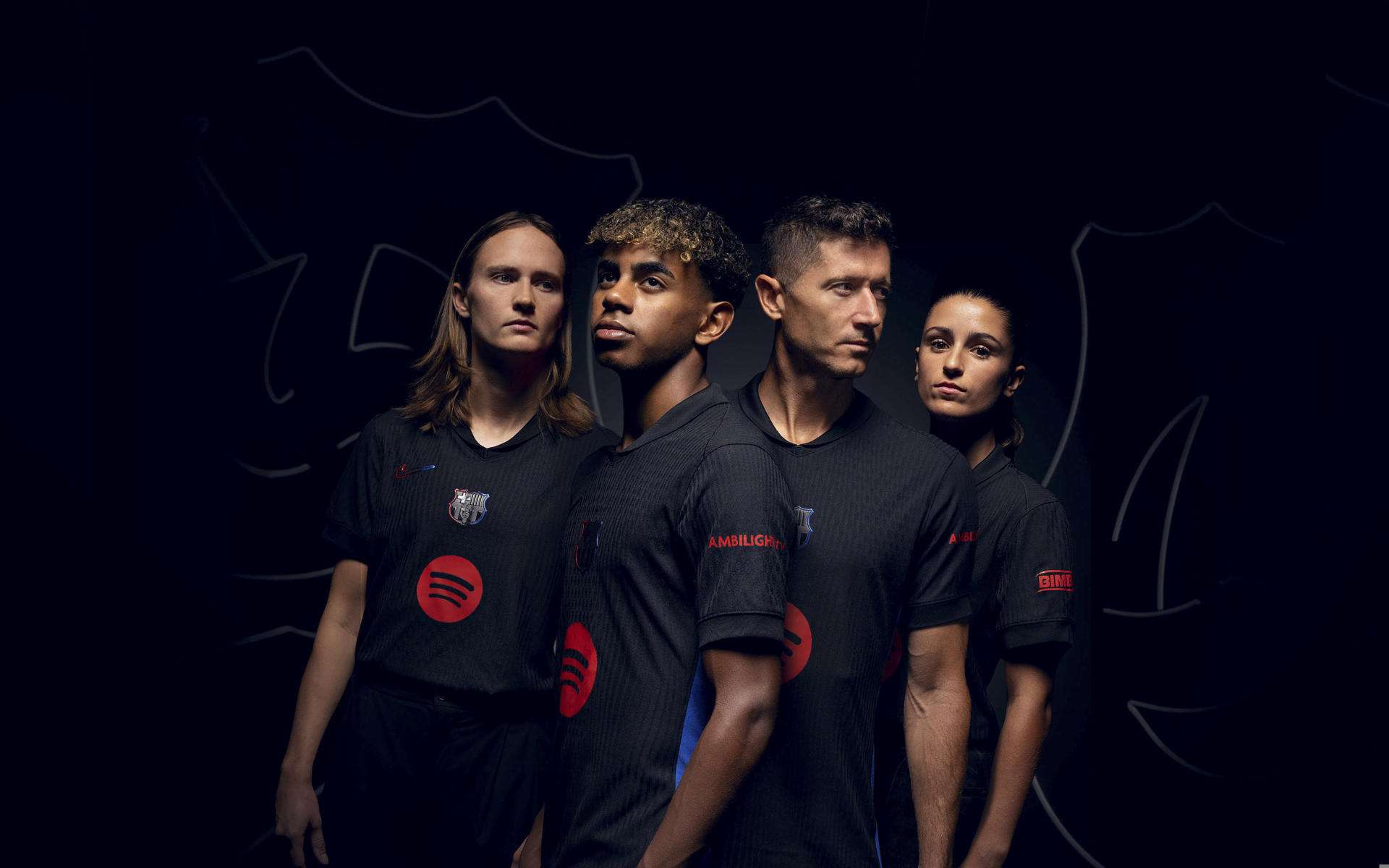 El Barça recupera el color negro para su segunda equipación