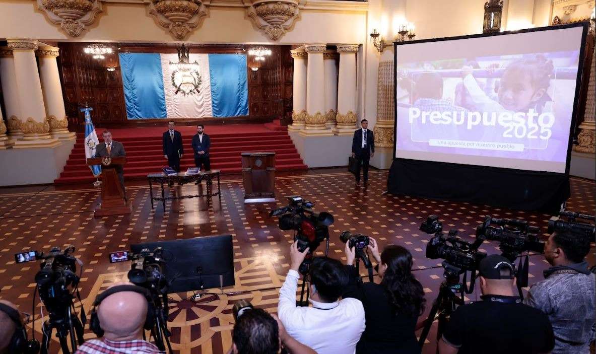 Presupuesto 2025 Bernardo Arévalo