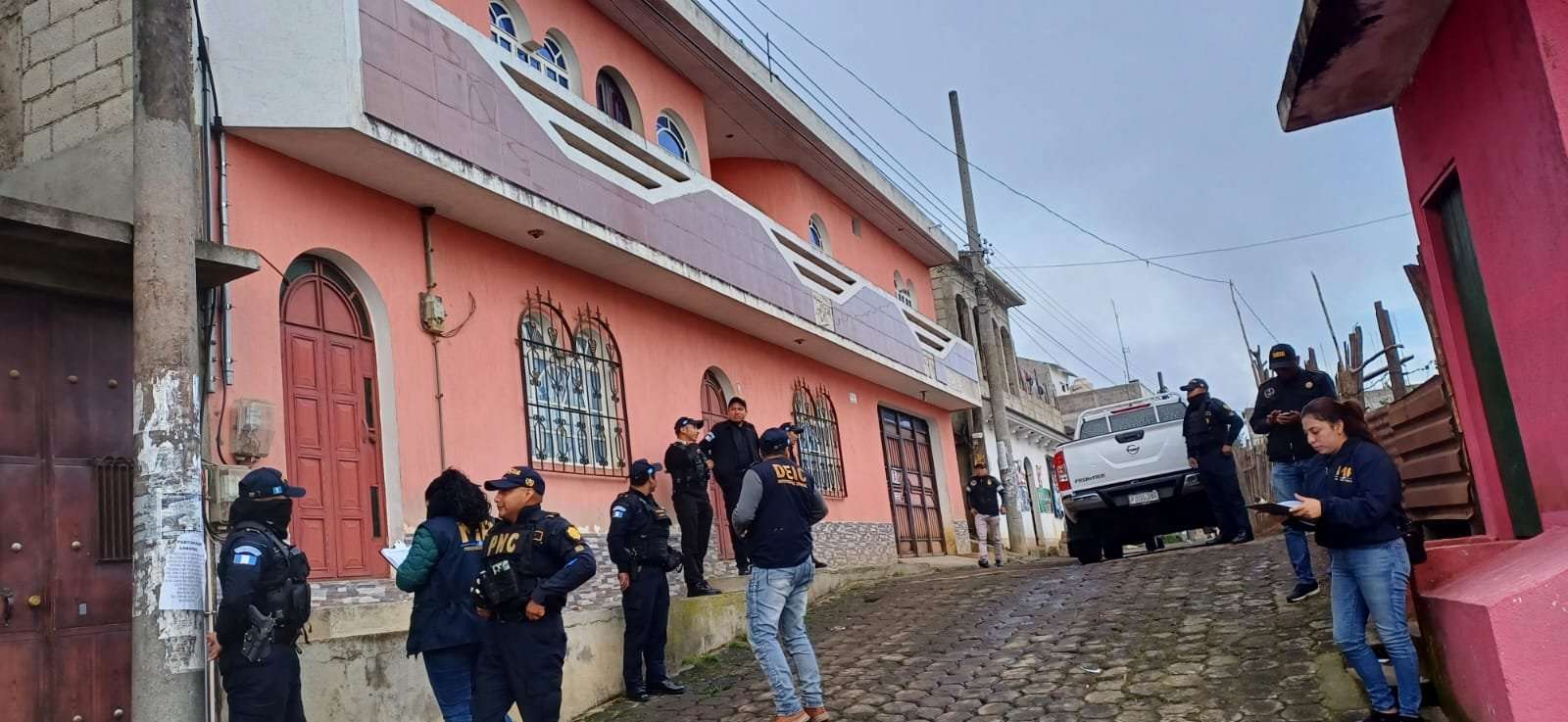 Allanan vivienda en Patzún por caso de homicidio en grado de tentativa