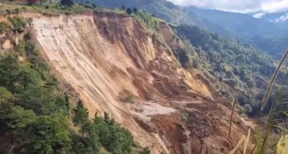 Deslizamiento en aldea Chixal, San Marcos, moviliza a equipos de respuesta