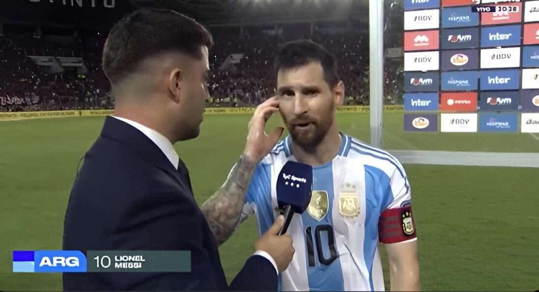 EN VIDEO | Messi culpa al mal estado de la cancha por no haber derrotado a Venezuela