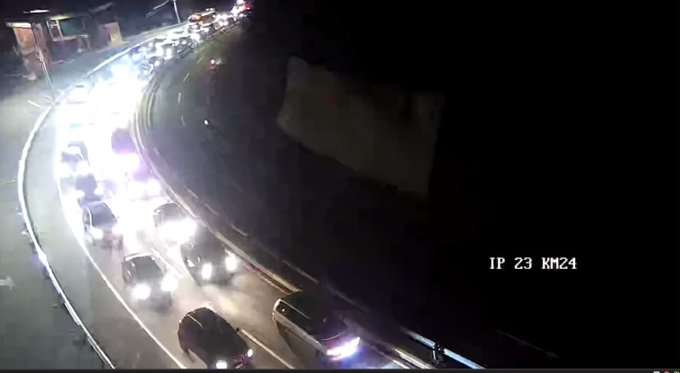 Ruta Interamericana recupera movilidad tras accidente en kilómetro 18