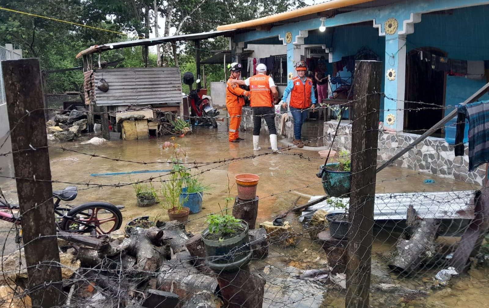 Tormenta tropical Sara causa inundaciones en el norte de Guatemala