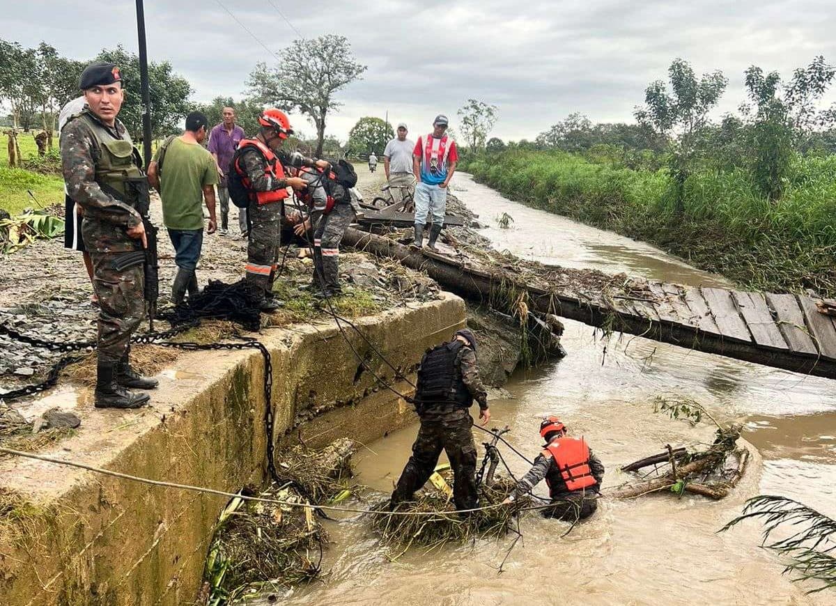Albergues activos, lluvia intensa y zonas en alerta ¡Así impacta Sara a Guatemala!