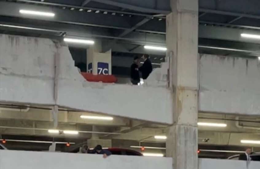 Esta es la postura del centro comercial por accidente de vehículo en zona 11