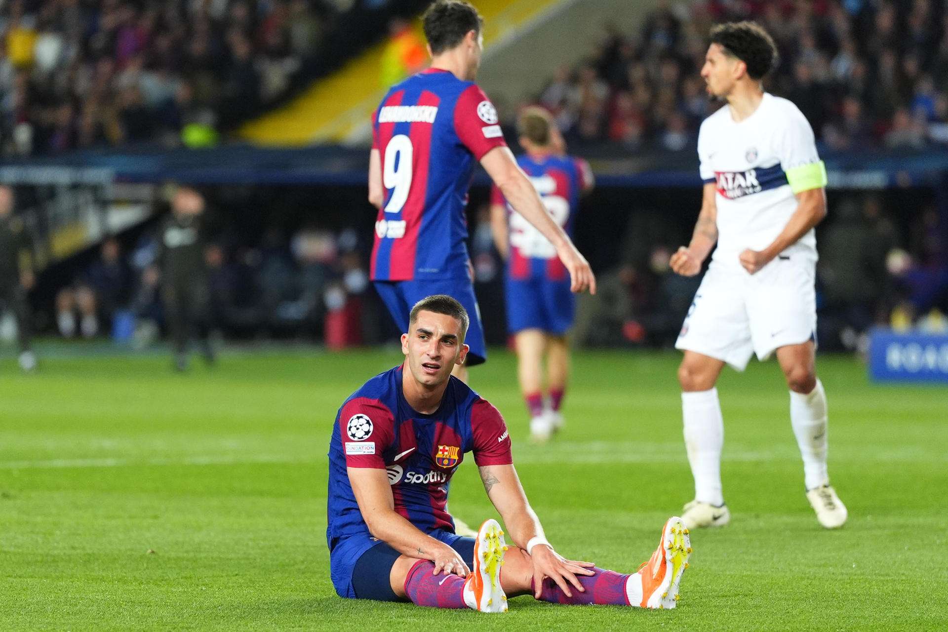 El Barcelona revela el alcance de la lesión de Ferran Torres