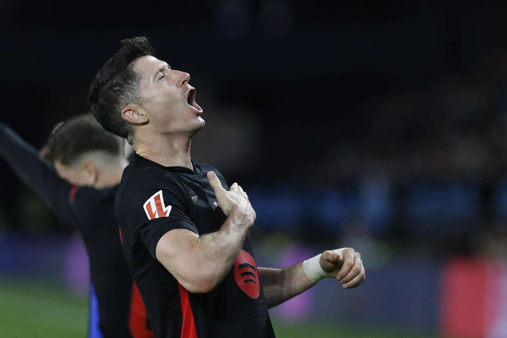 El Barça echa de menos la voracidad goleadora de Lewandowski en el bache liguero