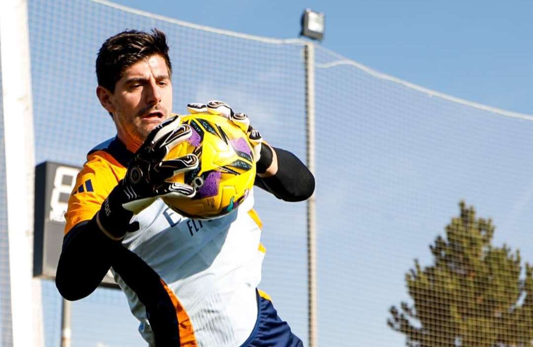 Courtois: «Estoy seguro de que Mbappé acabará marcando muchos goles»