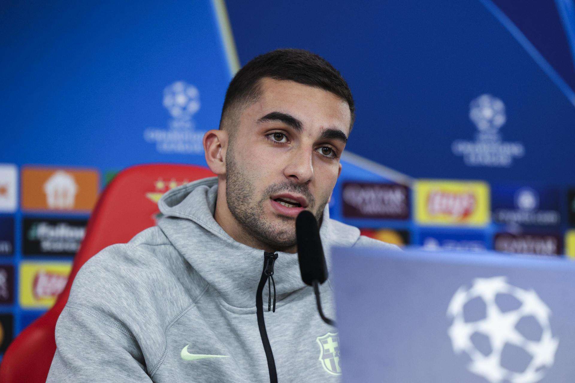 Ferran Torres: «Queremos sellar la clasificación y coger confianza para la Liga»