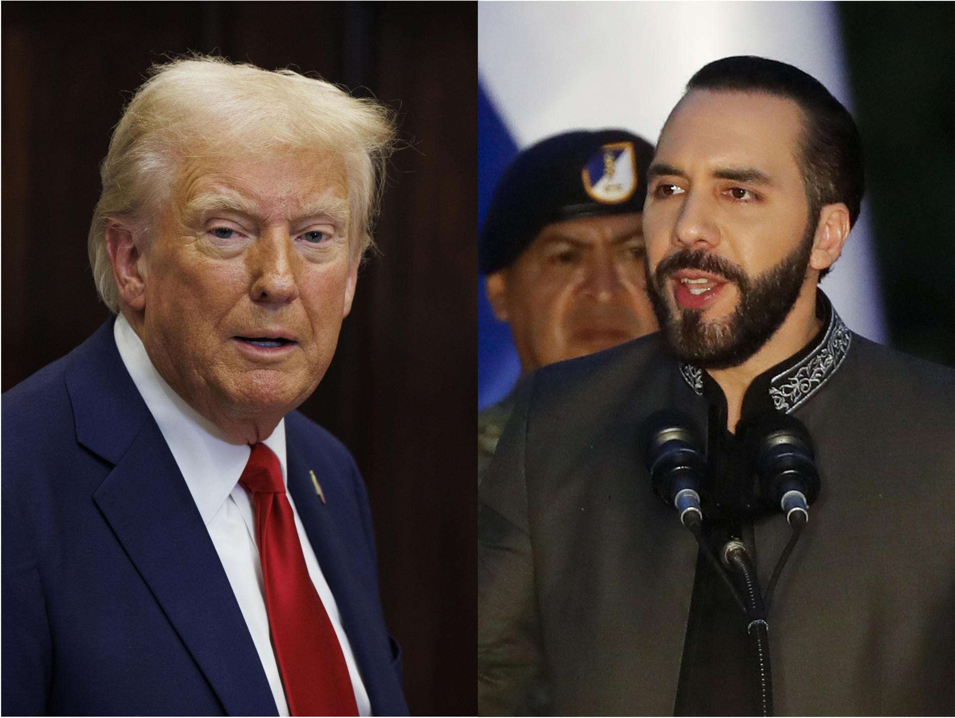 Donald Trump llamará este jueves al presidente salvadoreño, Nayib Bukele