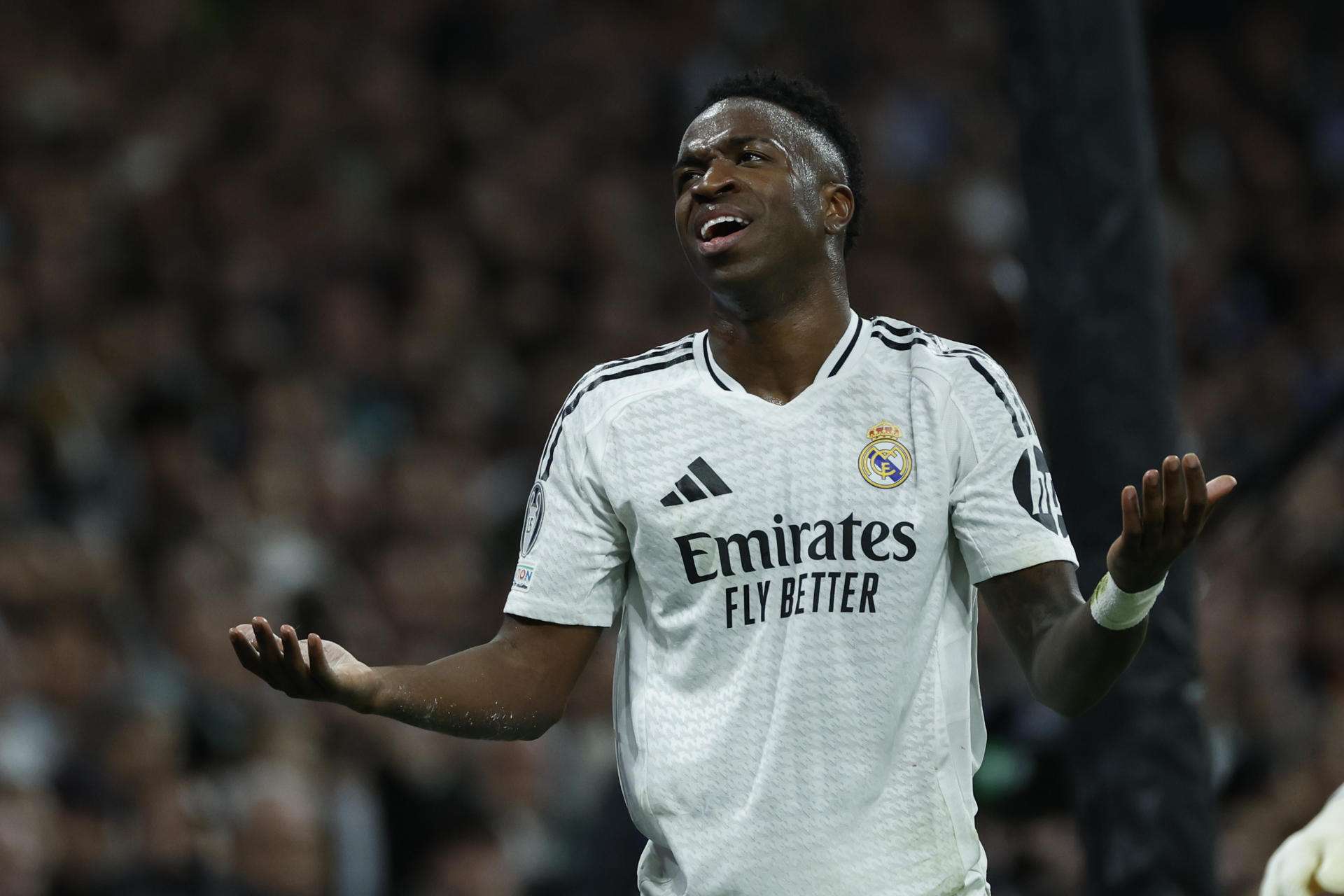 Vinícius se perderá la última jornada de la Champions por acumulación de tarjetas