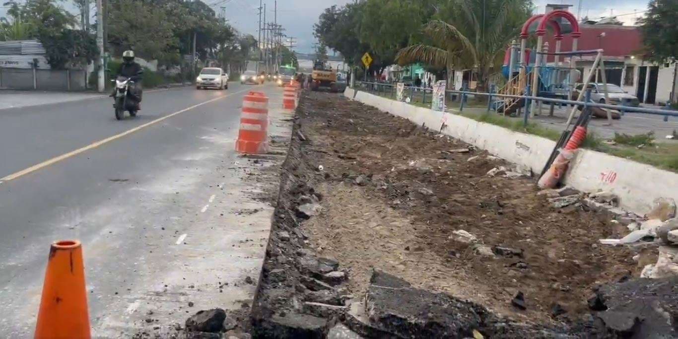 ¿Construcción de colector en Villa Nueva? Lo que debes saber sobre el tránsito en la zona