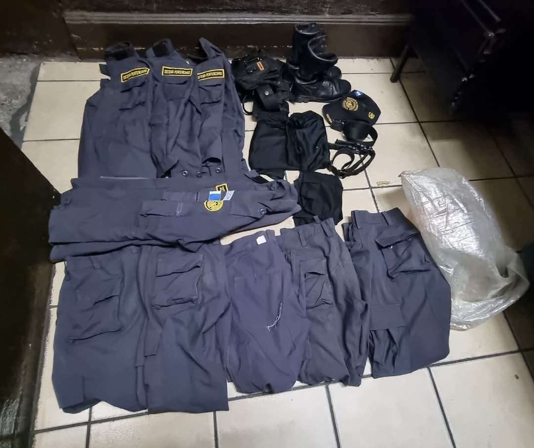 Reos planeaban fugarse vestidos de guardias del Sistema Penitenciario