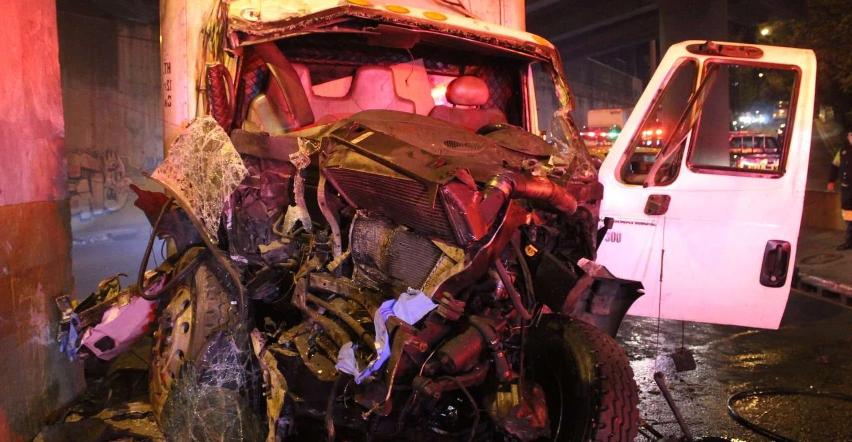 Accidente de camión bloquea un carril en el paso Tecún Umán ¡Estas son las rutas alternas!