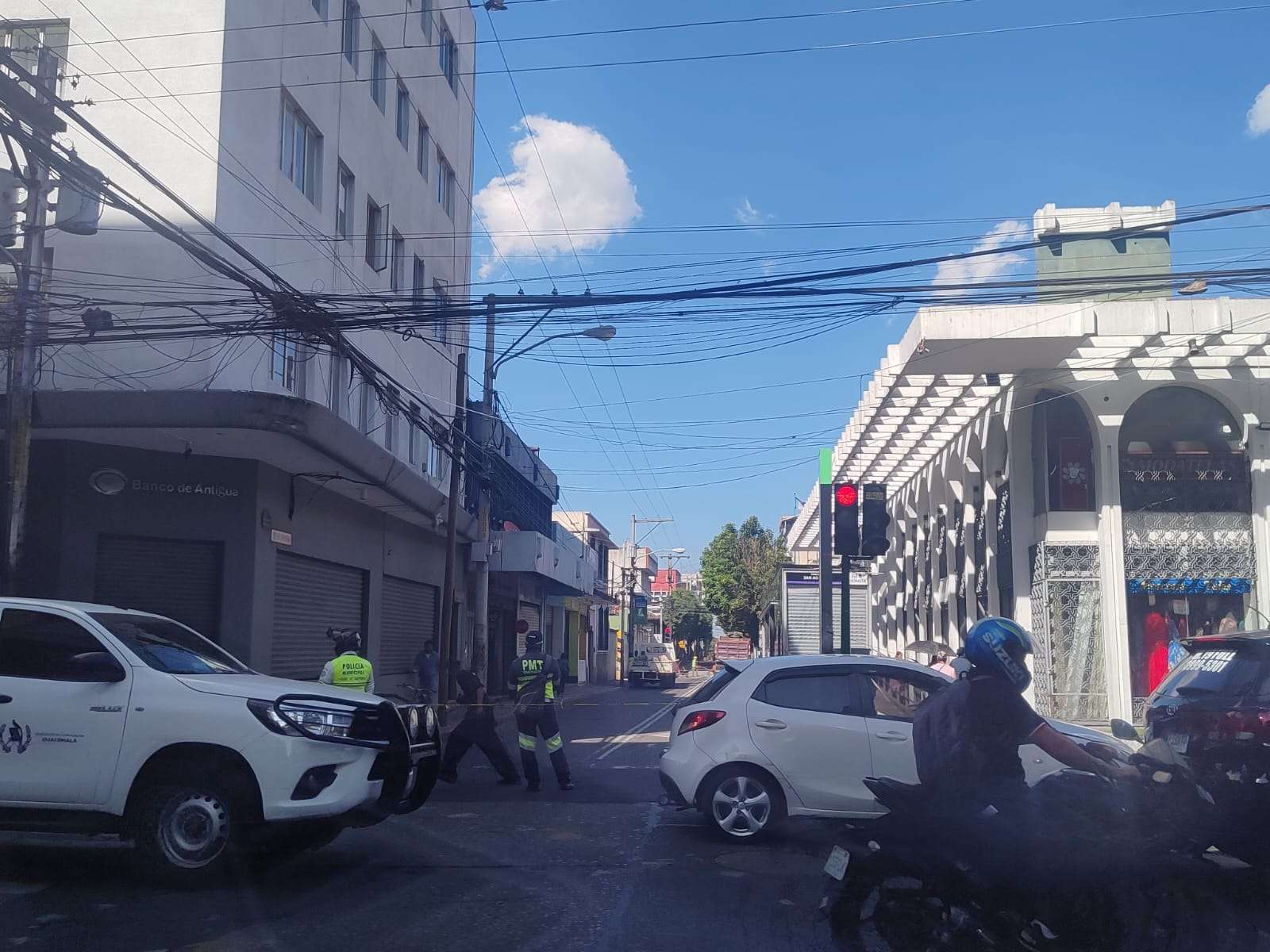 Cierres viales afectan el tránsito en el Centro Histórico