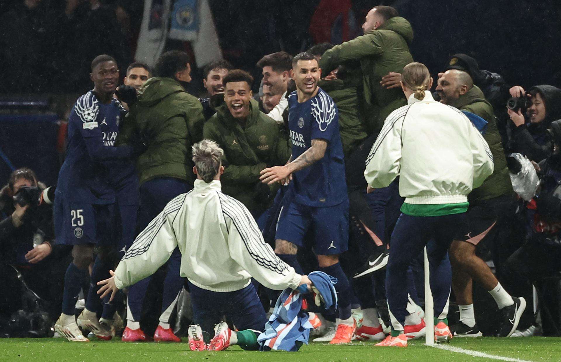 París Saint-Germain trastorna al Manchester City en la Champions