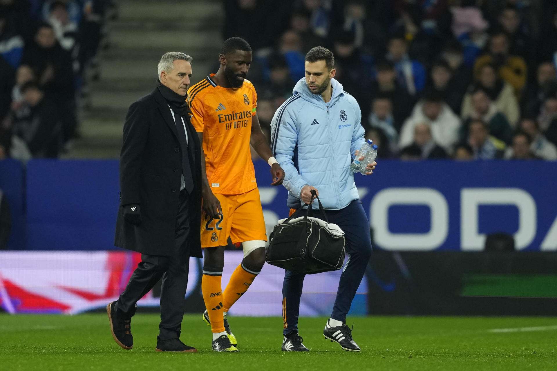 Este es el tiempo que estará de baja Rüdiger por lesión