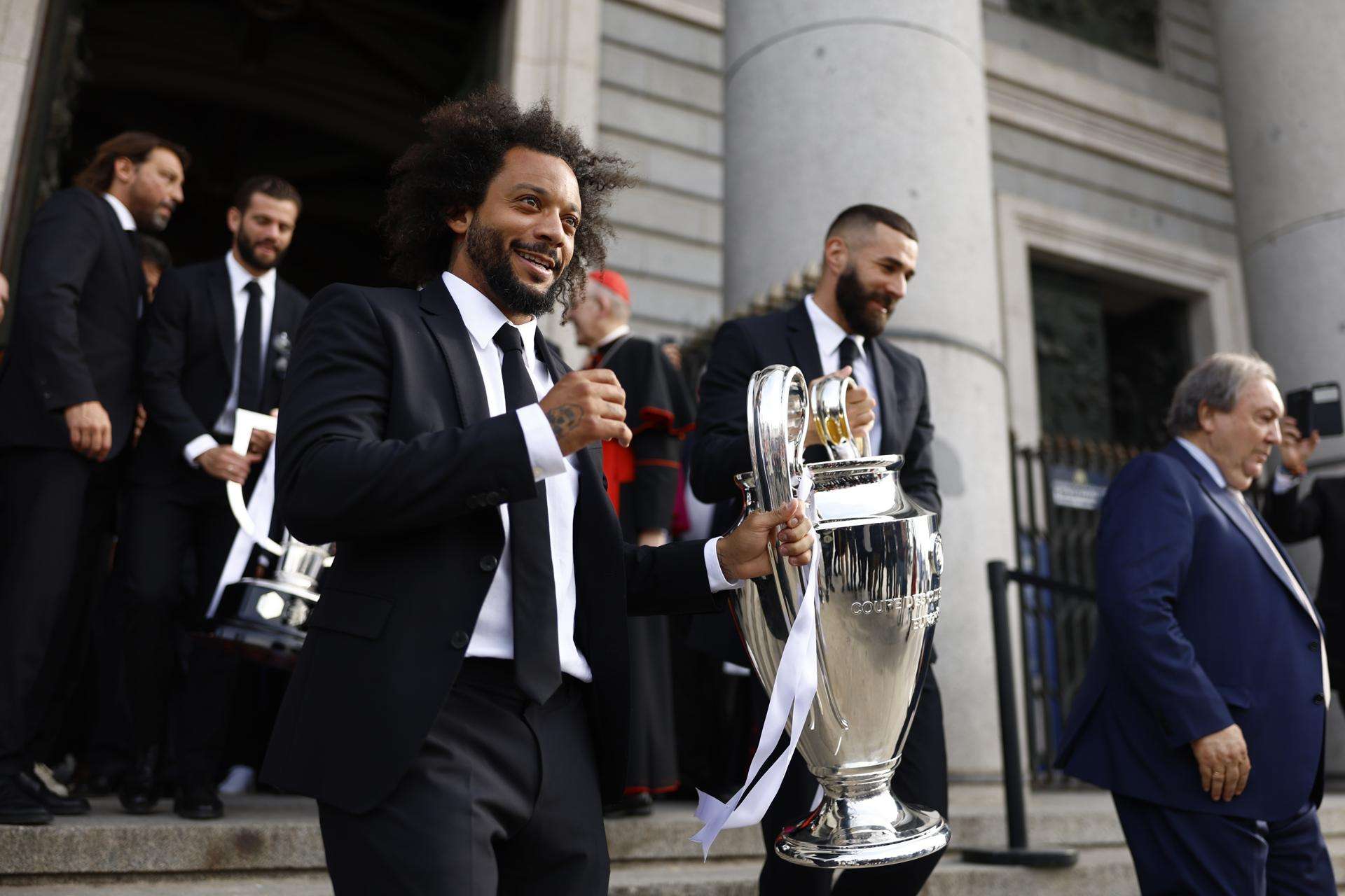 El Real Madrid reconoce la figura de Marcelo: «Es una leyenda del fútbol mundial»