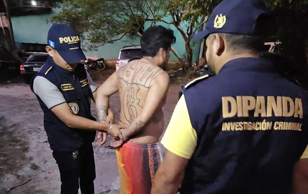 Capturan a sicario del Barrio 18 vinculado a crímenes de pilotos