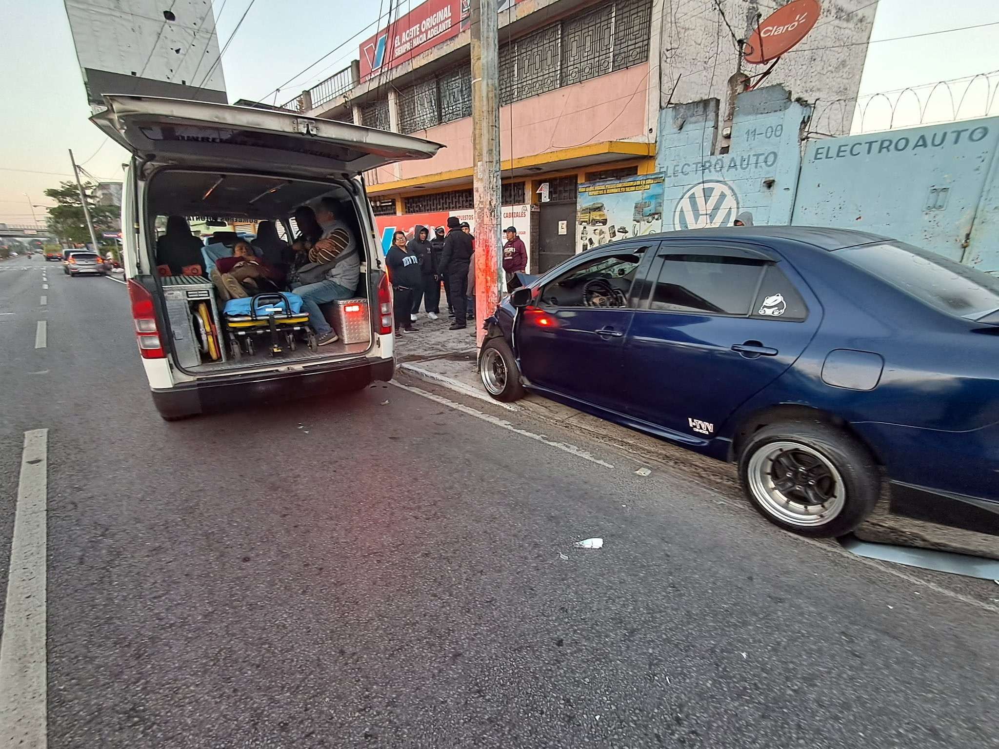 Múltiples accidentes de #tráficogt retrasan a los guatemaltecos en la Capital